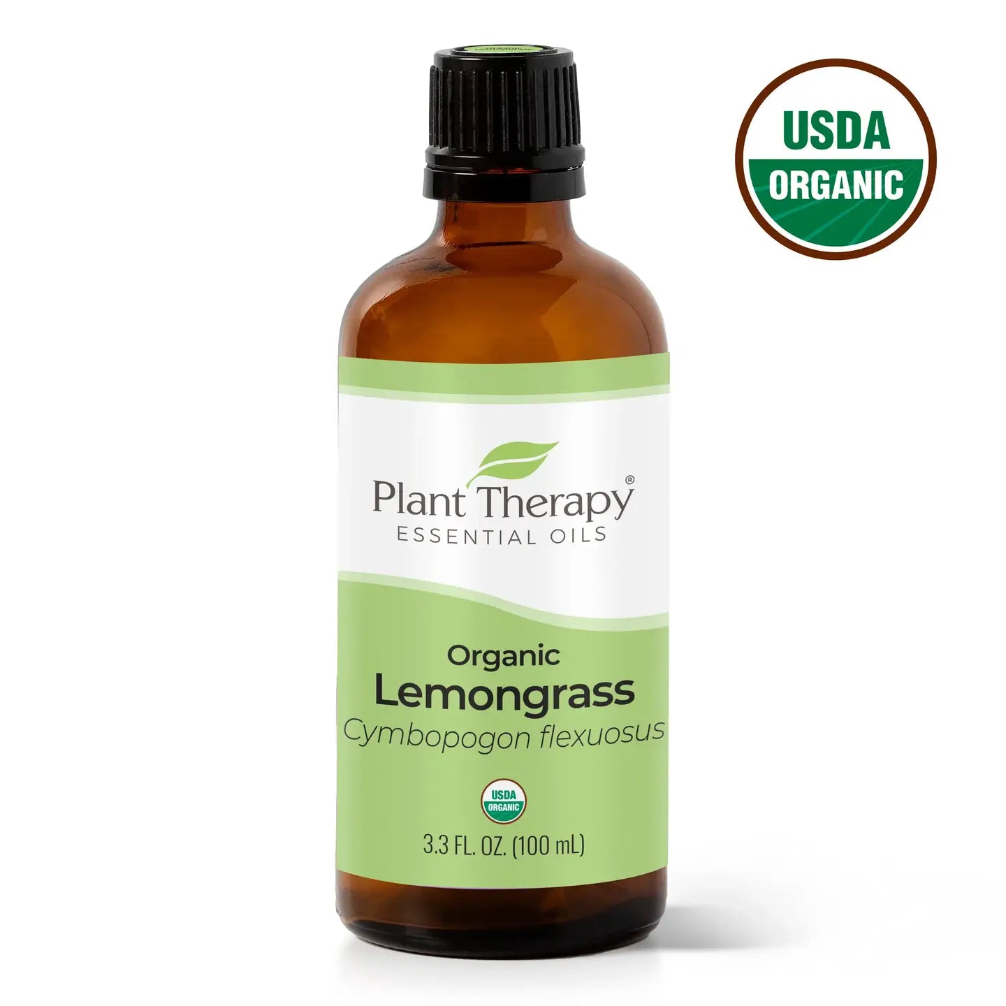 Organic Lemongrass Essential Oil 100 ml by Plant Therapy