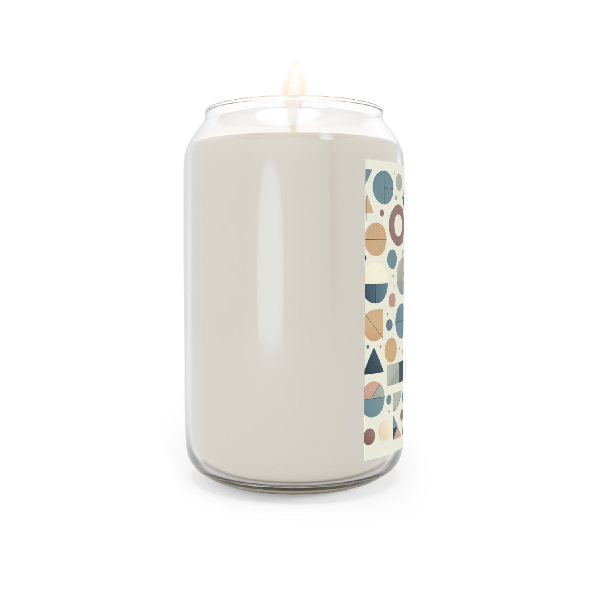 Geometric Design Scented Soy Candle
