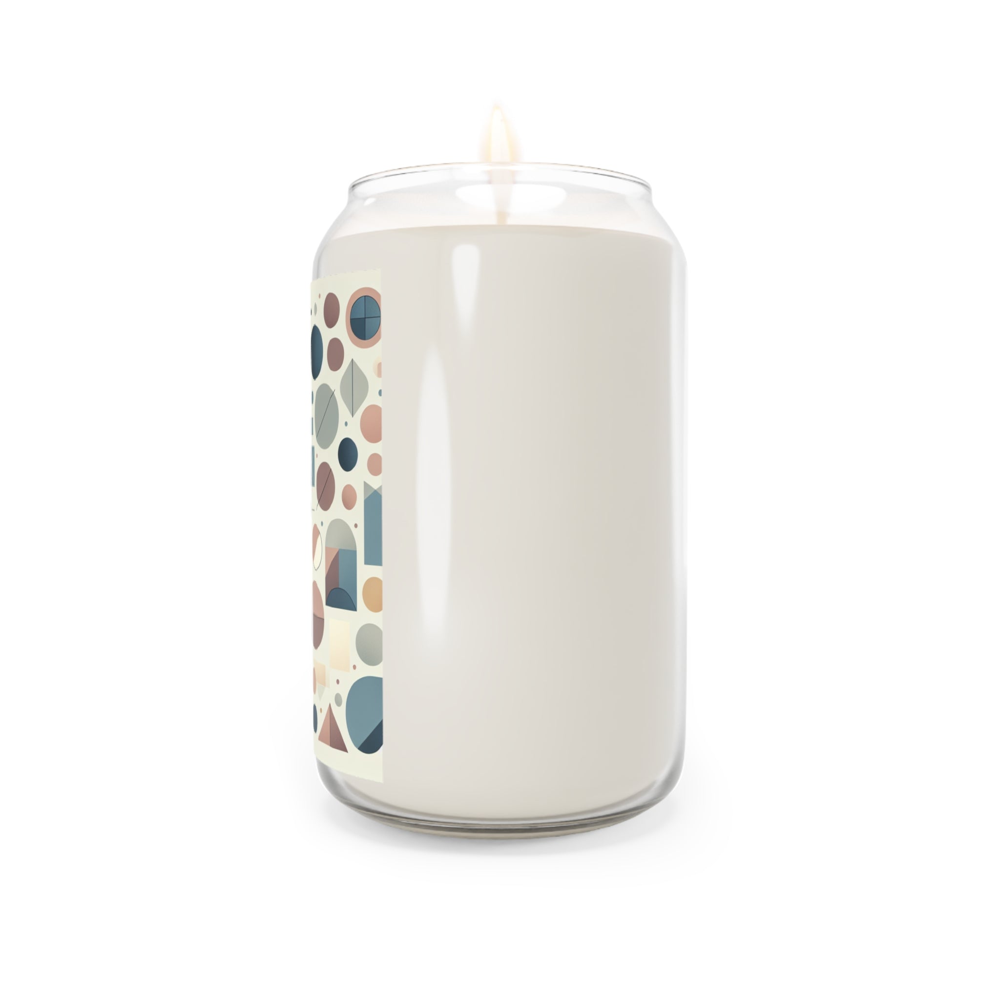 Geometric Design Scented Soy Candle