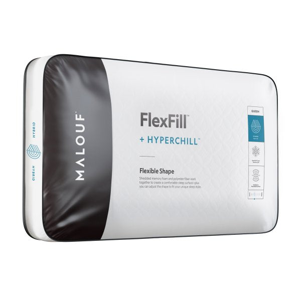 Flexfill™ + Hyperchill™ Pillow by Malouf