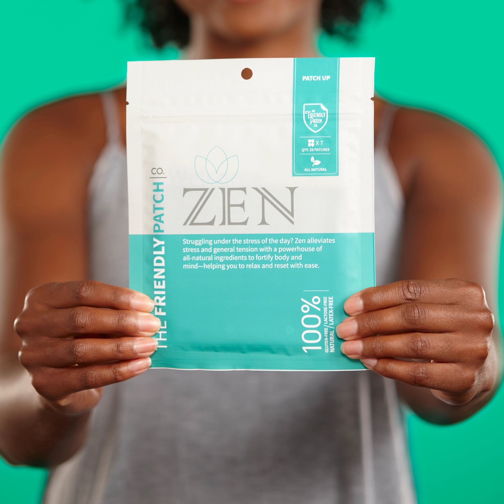Zen Stress Patch 28 Count Pack by Friendly Patch Co