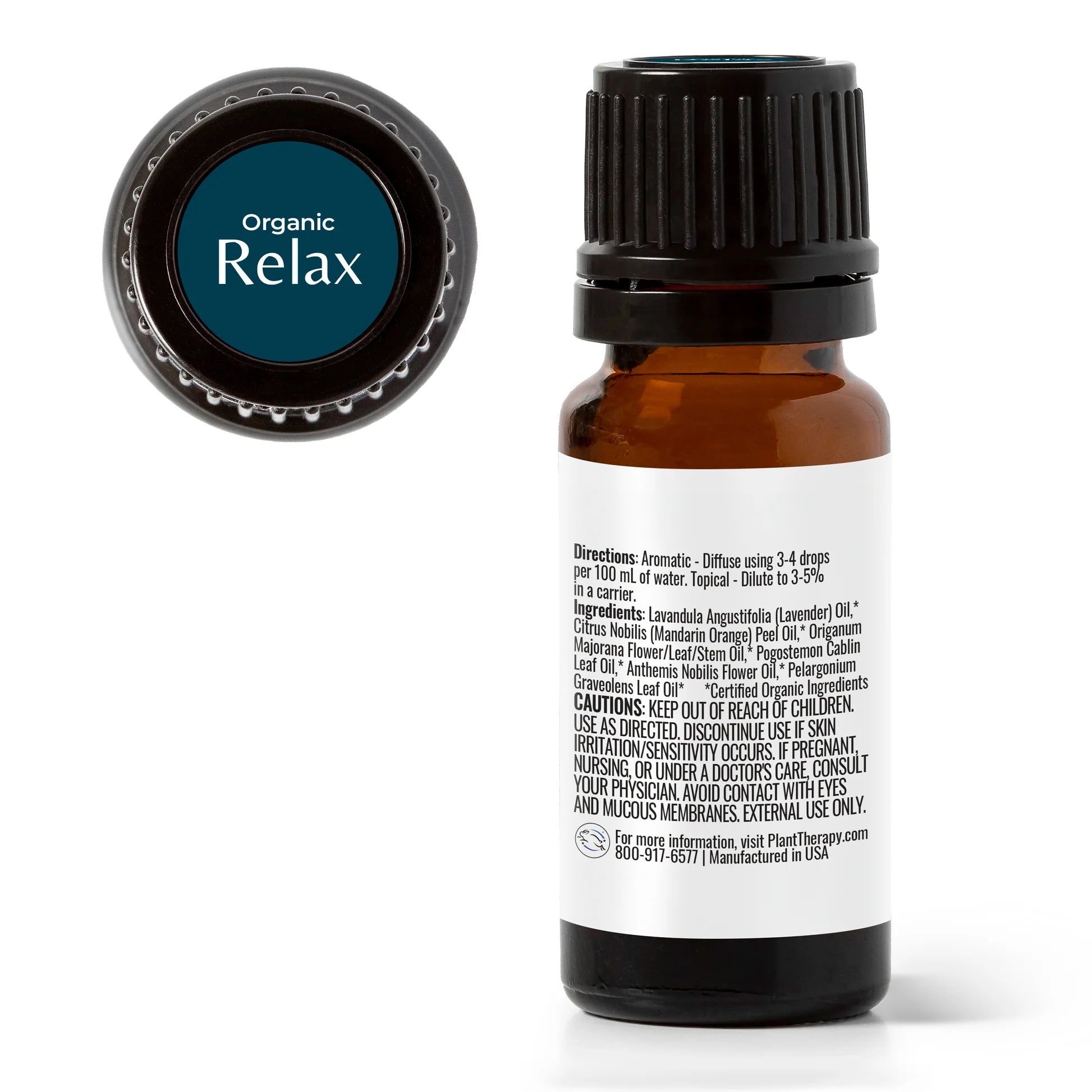 Organic Relax Essential Oil by Plant Therapy