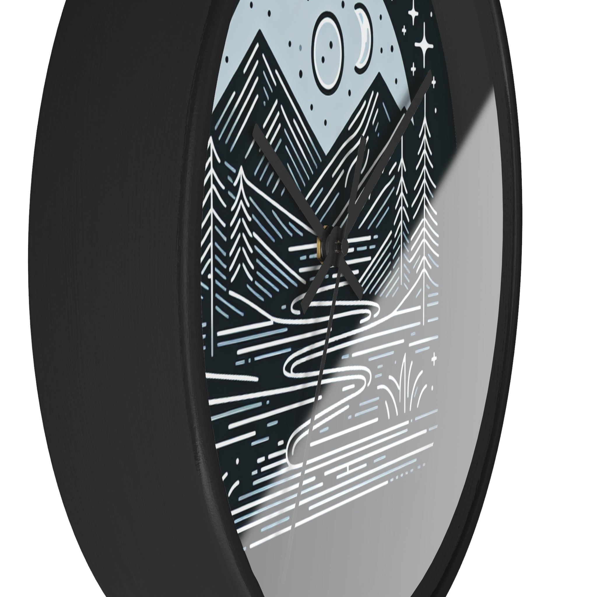 Nature's Night Sky Wall Clock
