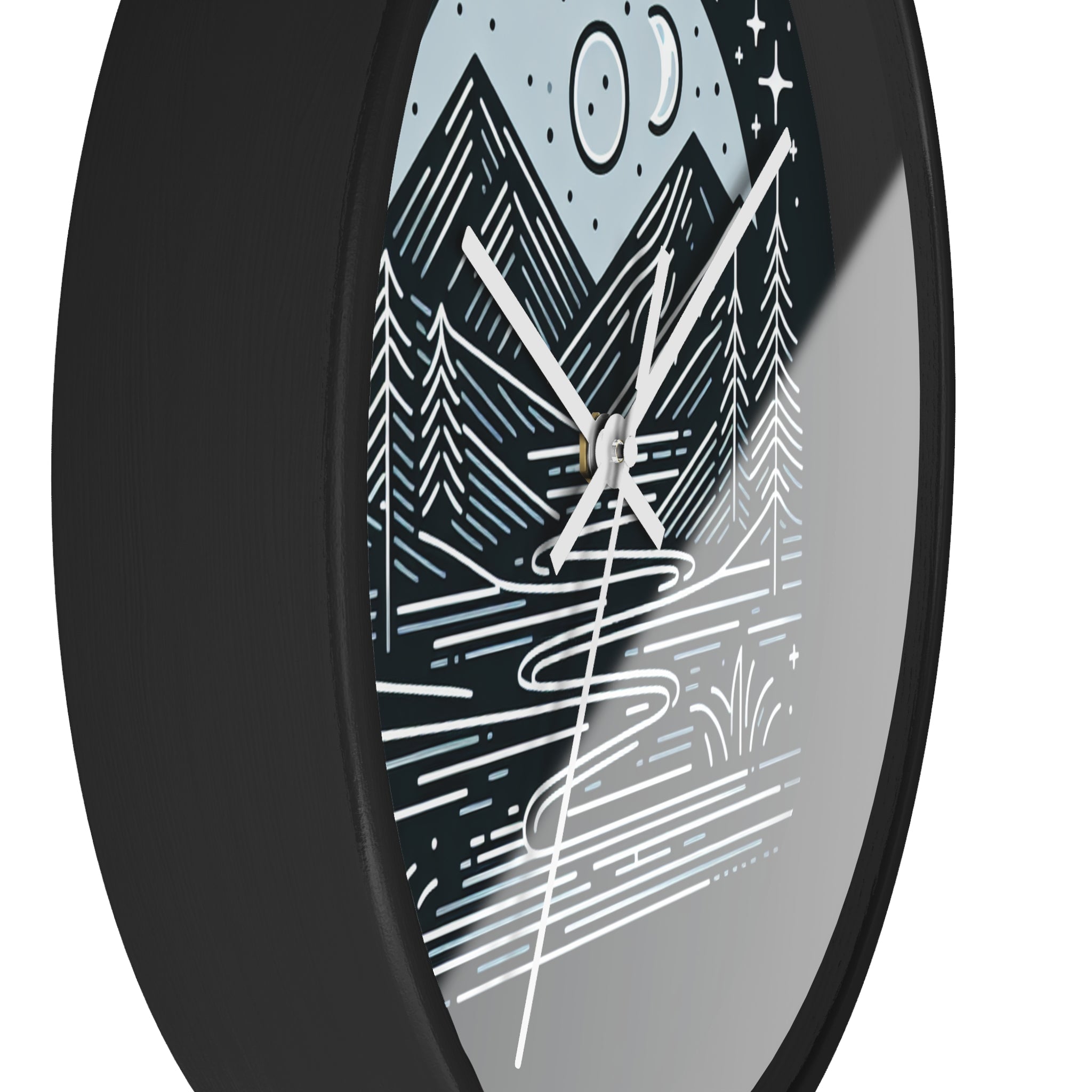 Nature's Night Sky Wall Clock